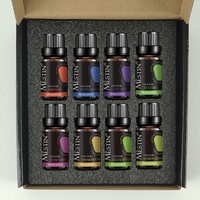 Lot de parfums pour femmes bio 100 % purs, écologiques, au parfum boisé longue durée, avec diffuseur d'huiles essentielles naturelles en gros