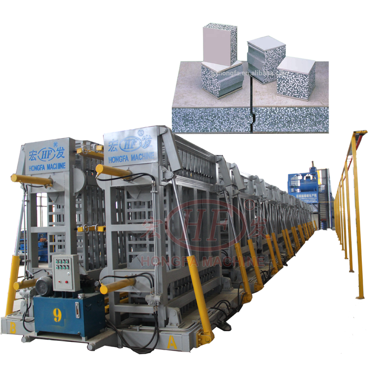 Hongfa 2025 New EPS Wall Panel Making Machine EPS Panel Production Line ...