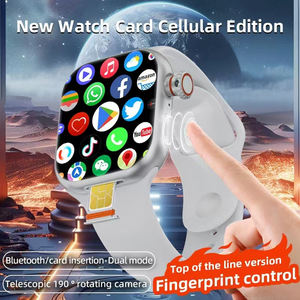 Reloj Inteligente EDS CD20 con Ranura para Tarjeta SIM, Control por Huella Dactilar, Red Completa, Cámara Giratoria, Pantalla AMOLED, Batería de 1380 mAh, IP67, 2G+16G - Product Image 1