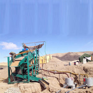 पोर्टेबल मोबाइल सोना प्रसंस्करण संयंत्र मोबाइल सिलेंडर रोटरी Trommel ड्रम चलनी स्क्रीन जुदाई सोने मशीन - Product Image 6