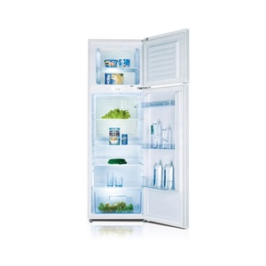 Réfrigérateur à congélateur supérieur 302L avec porte en verre colorée, design mode spécial 2018, pour appartement - Product Image 3