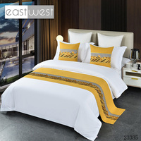 Draps de chambre d'hôtel Danjor Sheraton Four Seasons Draps de lit une place Queen King Vente en gros Biltmore Holiday Inn Draps et serviettes