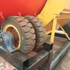 ETERNE Máquina de lavar minerais de argila e lama Trommel tambor de ouro elétrica rotativa