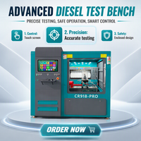 Banco de Pruebas Multifuncional para Inyectores Common Rail Diésel CR918-PRO, Probador de Bombas de Combustible Diésel, Compatible con Pruebas HEUI, EUI y EUP