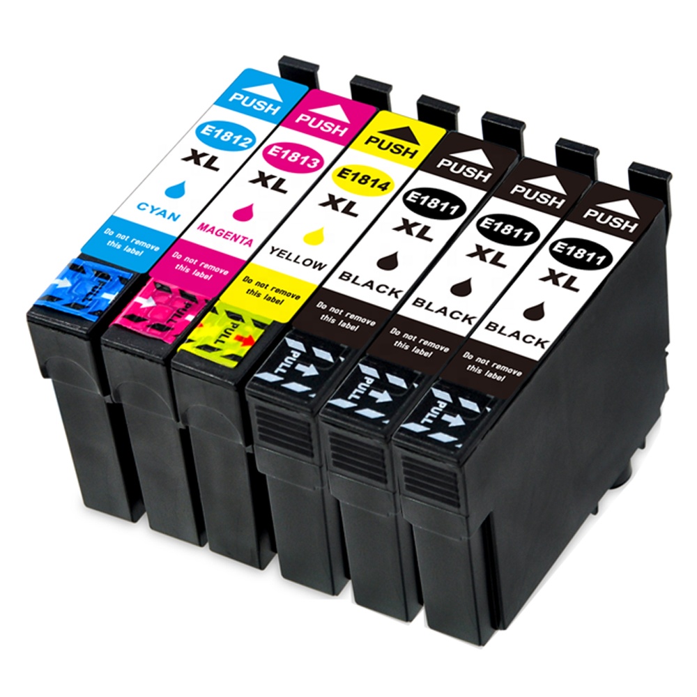 B-T 1811/1812/1813/1814 Compatible Ink Cartridge For Epson XP-30/102/202/205/212/215/302/305/312/315/402/405/415/412/405WH