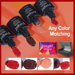 RS Nail Gel Polish Kit <span class=keywords><strong>Foxgirl</strong></span> Gel Polish Tomato Corpora Oem Nail Beauty Vernis Gel réfléchissant avec logo personnalisé pour salon de beauté des ongles - Product Image 4