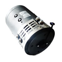 Moteur de traction de chariot de golf du moteur 48V 5KW XQ-5-19MT 4000RPM de CC IP44, moteur d'autobus guidé électrique