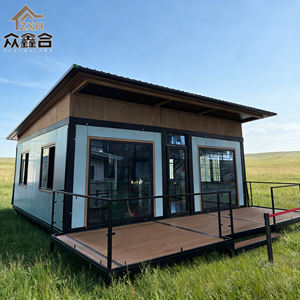 <span class=keywords><strong>Maison</strong></span> mobile préfabriquée à deux chambres en bois, style tendance, <span class=keywords><strong>prix</strong></span> de gros abordable, sur roues - Product Image 1