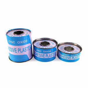 Cinta Atlética Blanca de Óxido de Zinc a Precio Económico con Envase de Plástico y Hojalata, Cinta Médica para el Cuidado de la Piel - Product Image 2