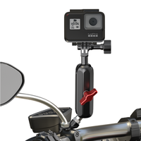 Support de fixation à rotule en alliage d'aluminium de 1 pouce (25 mm) pour accessoires de téléphone RAM Mount et adaptateur moto