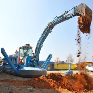 Véhicules chinois de dragage de sable amphibies diesel pour la construction de zones humides - Product Image 2