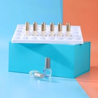 Boîte d'emballage pour soins des ongles à prix compétitif, boîte en papier pour vernis à ongles, emballage en carton ondulé pliable pour produits de manucure