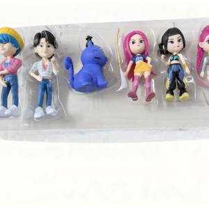 Figuras de Acción de PVC de Demon Slayer <span class=keywords><strong>Kimetsu</strong></span> <span class=keywords><strong>No</strong></span> <span class=keywords><strong>Yaiba</strong></span>, Caja Ciega de 6 Piezas, Juguetes Coleccionables Miniatura, Regalo de Navidad - Product Image 5