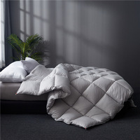 Couette en duvet d'oie et de canard, taille double king, couvre-lit d'hôtel Hilton