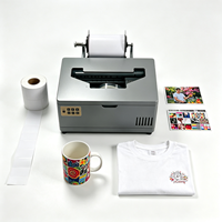 Printer Label Inkjet 6 Warna LP210 A4 dengan Printhead XP600, CISS, Tinta Sublimasi Dye Pigment, dan Sistem Roll to Roll