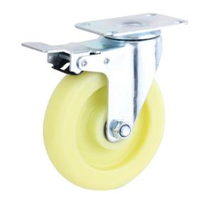 Hochwertiges Lenkrad 2,5/3/4/5 Zoll Heavy Duty Yellow PP Kunststoff rad Roller blade Caster - Product Image 2