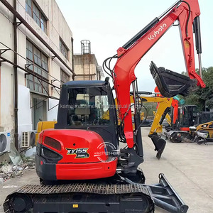 Japan <b>Used</b> <b>Excavator</b> KUBOTA KX155 Model Kx155 Top Brand Original 155 With Swing Boom Low Working Hours - Product Image 1