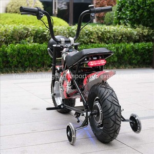 Mini <span class=keywords><strong>Moto</strong></span> per Bambini e Adulti <span class=keywords><strong>con</strong></span> Motore da 350W, Economica <span class=keywords><strong>Moto</strong></span> da Allenamento <span class=keywords><strong>con</strong></span> Ruote Ausiliarie - Product Image 5