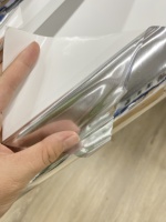 Film vinyle chromé métallisé auto-adhésif sans bulles, parfait pour la décoration intérieure et extérieure des voitures, affiches