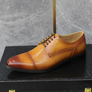 Zapatos Oxford de Cuero Formales de Alta Calidad para Hombre, Casuales de Negocios, de Oficina, de Lujo, Transpirables, Ligeros, Antideslizantes para Otoño - Product Image 6