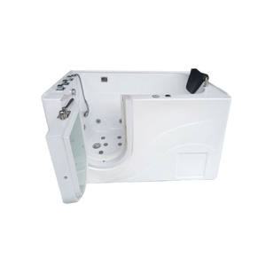 Aqua Gallery Vente directe d'usine Petite baignoire moderne personnalisée en acrylique blanche pour bébé Baignoire autoportante de massage par trempage - Product Image 6