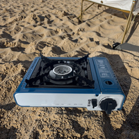 Réchauds de camping en gros, cuisinières à gaz portables, réchaud à gaz magnétique, accessoires de camping, réchaud à cassette pour voyage et pique-nique