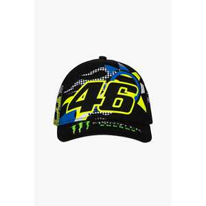 Gorra Trucker Premium Luna Monster-Energy con Suela Negra, Diseño Valentino-Rossi, Gorra de Béisbol Deportiva de Calidad Superior para Exportación - Product Image 2