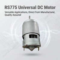 Motor DC RS770/775 dengan Kawat Tembaga Berus, Motor Kecepatan Tinggi dan Torsi Tinggi Cocok untuk Peralatan Listrik dan Peralatan Berkebun