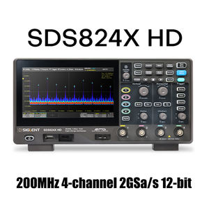 Siglent Technologies SDS804X SDS814X SDS824X HD 12-Bit-Digitaloszilloskope 4CH <span class=keywords><strong>Digital</strong></span> Multimeter-Oszilloskop - Product Image 4