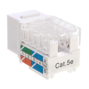 Ethernet Keystone <strong>Jack</strong> <strong>RJ45</strong> CAT5E UTP Modular Connector Network Coupler Keystone Jackets - Product Image 3