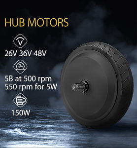 Faradyi nouveau modèle 5 pouces 48V 2022 W Bldc Hub moteur Dc <span class=keywords><strong>Kit</strong></span> de roue électrique à arbre unique pour fauteuil roulant landau 150 - Product Image 3