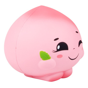 Pu Foam Peach <b>Squishy</b> Toy 2 To 4 Years Unisex Fidget Toy - Product Image 4