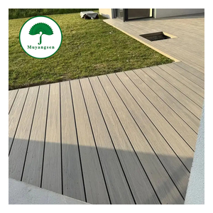 Planches de terrasse en WPC coextrudées de deuxième génération, résistantes aux UV, antidérapantes, pour l'extérieur, pour jardin et cour - Product Image 2