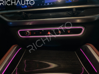 Para BMW X5 Color RGB Dynamic Interior Lights Aplicación inalámbrica Control Entorno Atmosférico Automotive LED Light Kit