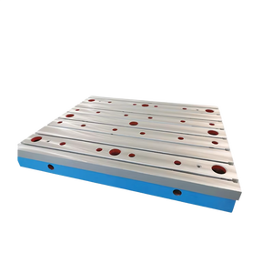 Gietijzeren Werkplatform Voor Werktuigmachines T-Slots Lasinspectie Meetmeten Werktafel Oppervlakteplaat Soldeerstation - Product Image 4