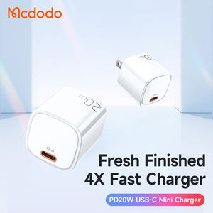 Cargador Mcdodo de 20 W, Colores Estadounidenses, Carga Rápida Tipo-C Pd de 18 W y 20 W, Cargador con Cable para <span class=keywords><strong>iPhone</strong></span>, Enchufe de Cargador Pd de 20 W, Caja de Cable - Product Image 2