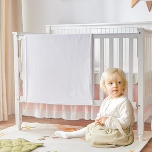 Custom impresso descartável liso luxo vermelho e branco velo Weave Kids Poto cobertor sublimação preto branco bebê cobertor - Product Image 2