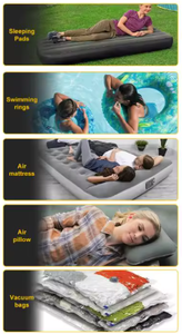 Pompe à air <span class=keywords><strong>sans</strong></span> <span class=keywords><strong>fil</strong></span> en plastique pour le camping et les voyages - Mini <span class=keywords><strong>gonfleur</strong></span> pour <span class=keywords><strong>matelas</strong></span> gonflables et petits jouets flottants - Product Image 4