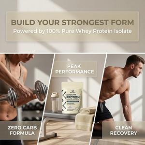 Qbioflex Proteína de Suero Personalizada de Alta Potencia para el Desarrollo Muscular, para Adultos, Entrenamiento en Gimnasio, Recuperación, Rendimiento, Halal - Product Image 4
