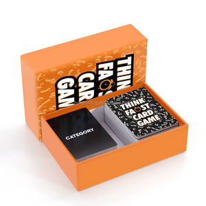 Juego de Cartas Personalizado con Impresión de Diseño, para Conversación entre <span class=keywords><strong>Amigos</strong></span>, Parejas o Familia, con Guía de Instrucciones, Caja y Logotipo - Product Image 3