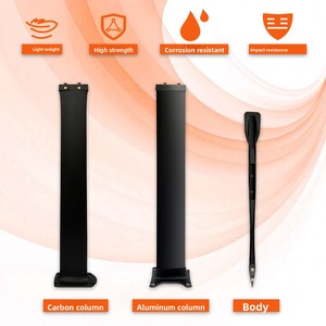 Personalizzabile 60-90cm in fibra di carbonio aliscafo ad alte prestazioni attrezzature per sport acquatici per SUP Wind Wing altri elettronica di consumo - Product Image 6