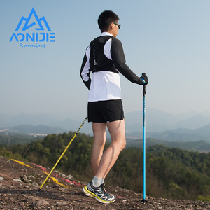 AONIJIE E4202 bâtons d'escalade de Sport tout en aluminium course <span class=keywords><strong>Cross</strong></span> Country bâton de Trekking pliant plein air poids léger Alpenstocks - Product Image 5