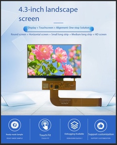 โมดูลจอแสดงผล TFT LCD ขนาด 4.3 นิ้ว ความละเอียด 800RGBx480 พร้อมอินเทอร์เฟซ MIPI ใช้ไอซีขับเคลื่อน ST7265 แสดงผลสี 16.7 ล้านสี - Product Image 2
