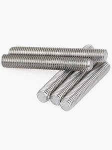 แท่งเกลียว DIN975 GI แบบจุ่มร้อนสีดำ3/8*3ม. 8*1ม. 10*1ม. 4.8เกรด8.8คุณภาพสูงสต็อกขนาดใหญ่ - Product Image 2