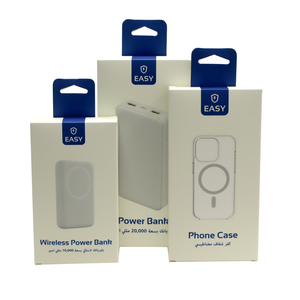 Caja de Cartón con Impresión Personalizada y Relieve para Empaque de Banco de Energía, Caja para Empaque de Productos Electrónicos - Product Image 6