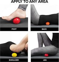 Bola de Masaje al por Mayor, Bola de Fascia para Relajación Muscular, Yoga, Fitness, Masaje de Hombros, Cuello y Pies, Masaje de Membrana Dura del Cuello y Meridianos