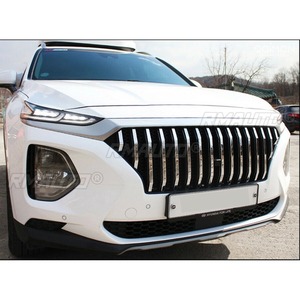 Parrilla Delantera para Hyundai Santafe 2019-2020, Parrilla Deportiva, Kit de Carrocería, Accesorios para Auto - Product Image 4