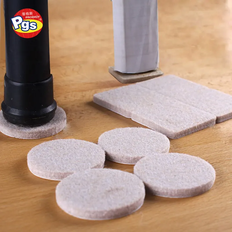 4Mm Dày Bảo Vệ Mạnh Mẽ Dính Felt Pads Đối Với Ghế