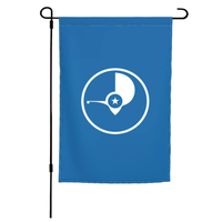 100% Polyester Brittany 3X5 Ft Bretagne Gwenn-ha-du Drapeau Bars Logo Imprimé Numérique pour Concerts et Chambres Décor avec Œillets