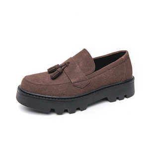 Mocassins Gommino pour Hommes Faits Main en Cuir de Vachette Véritable, Confortables, à Bout Pointu, Semelle Extérieure Amortie, Style Décontracté pour le Bureau et la Carrière - Product Image 3